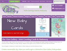 Tablet Screenshot of glengallery.com